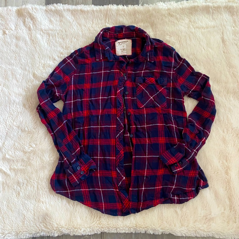 Cute/Vibrant Flannel💙❤️